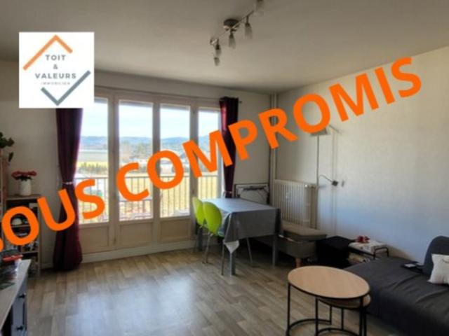 Appartement T3, cave et garage