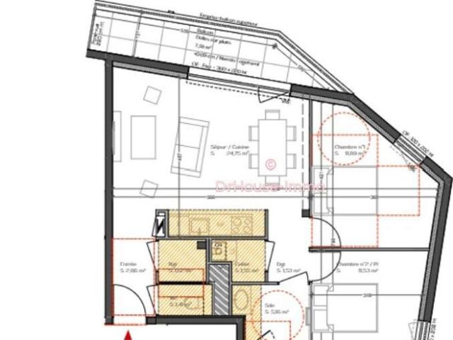 Appartement T3 Confort moderne et prestations de qualité