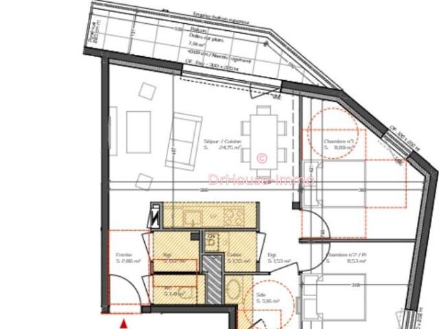 Appartement T3 Confort moderne et prestations de qualité