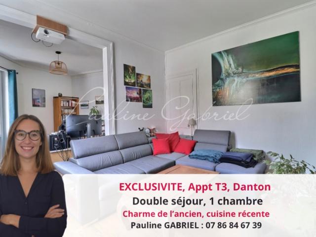Appartement T3 Danton, prox Coty, centre ville