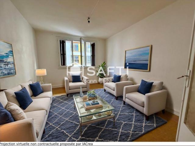 Appartement T3 de 55m2 à Marseille 13002