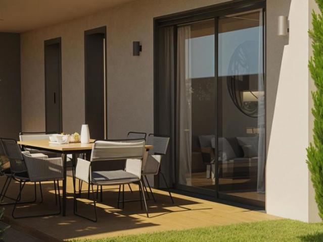 Appartement T3 de 58.65 m² avec jardin de 101m², terrasse et deux parkings