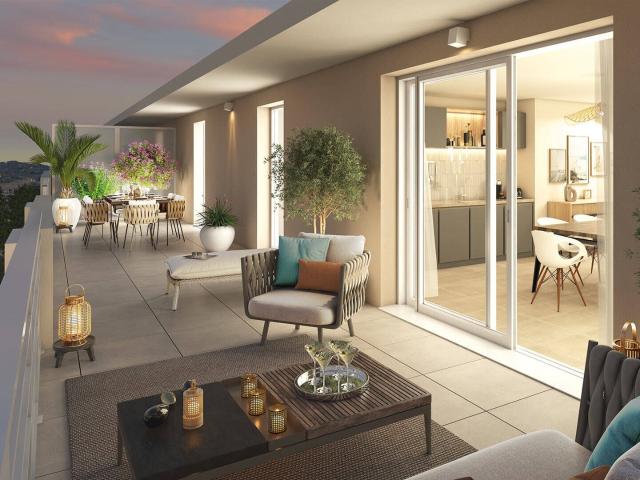 Appartement T3 de 67 m2 + extérieur de 32 m2