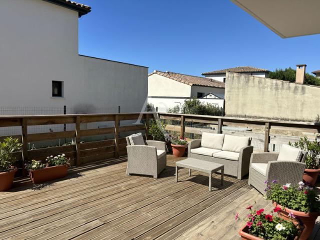 Appartement T3 de 65 m² avec terrasse, jardin et parkings Lunel