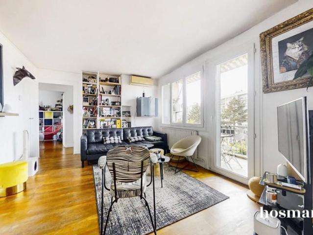 Appartement T3 de 66m² avec balcon et stationnement Point du Jour Boulevard des Castors Lyon 5