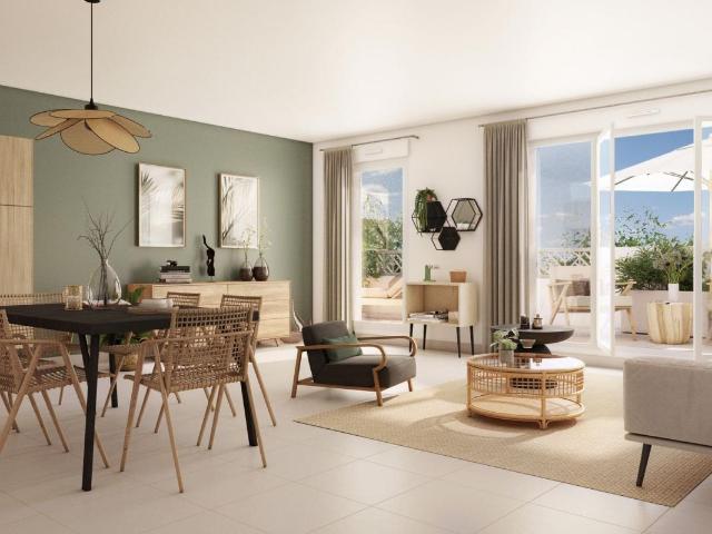 Appartement T3 de 70m2 avec balcon et double stationnement privé dans résidence neuve à Cavaillon