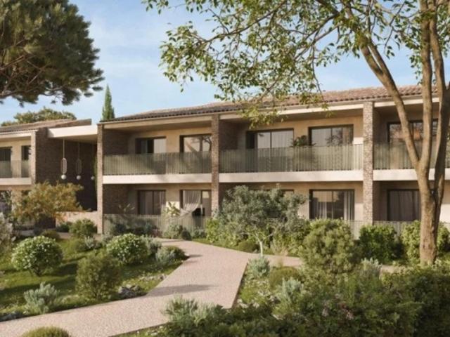 Appartement T3 de 79.2 m² en VEFA avec jardin privatif et terrasse, Uzès à pieds