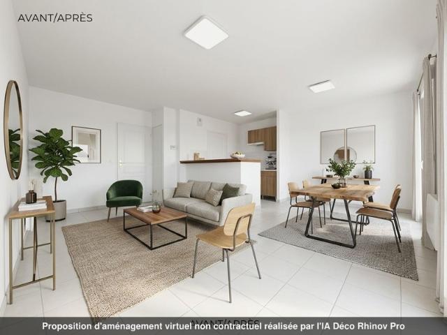 Appartement T3 en rez de jardin – Lumineux et fonctionnel aux portes de La Rochelle