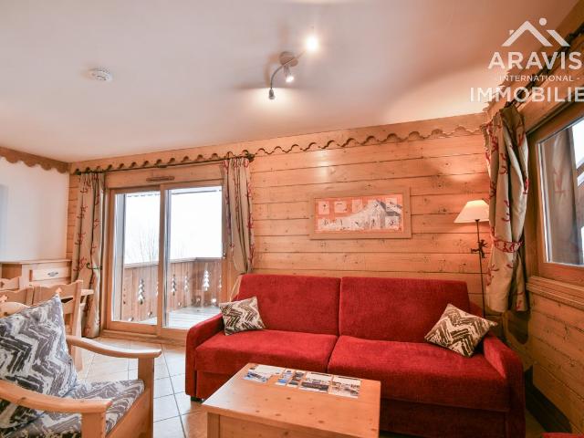 Appartement T3 face aux pistes Résidence de tourisme Le. 50m² Le Grand Bornand