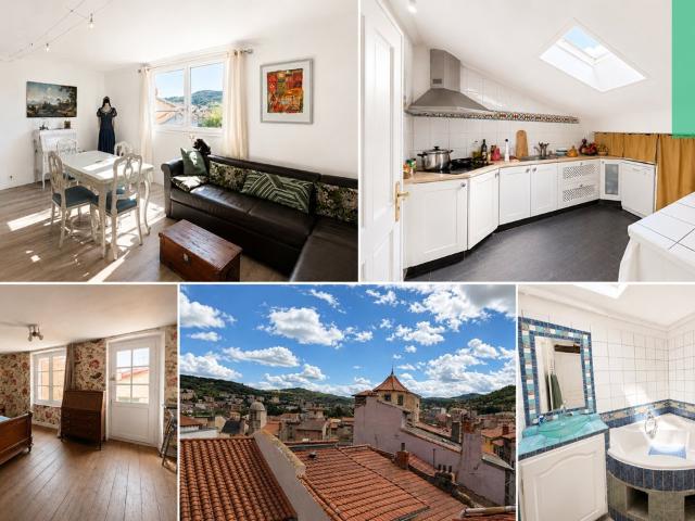 Appartement T3 lumineux au Puy en Velay