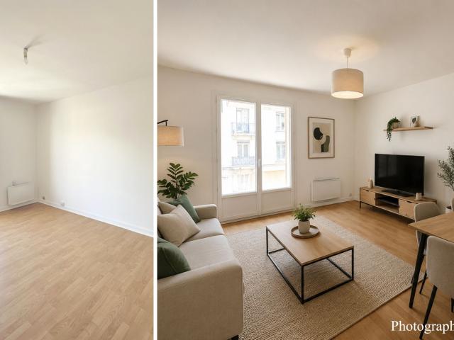Appartement T3 lumineux avec 2 balcons
