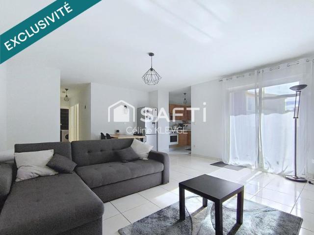 Appartement t3 meuble 61m² terrasse et parking