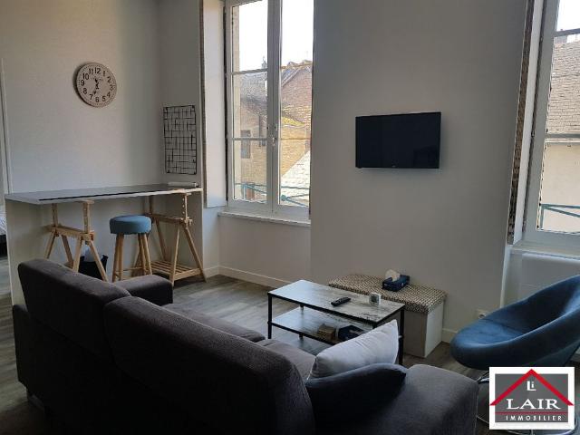 Appartement T3 meublé à louer, refait à neuf Alençon centre Réf: 13845
