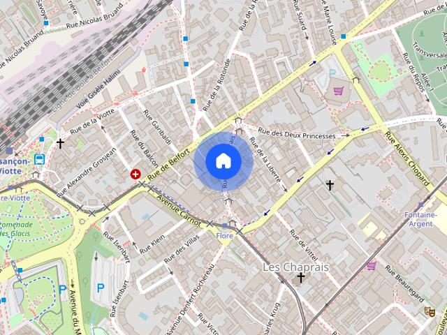 Appartement T3 meublé – Quartier Chaprais