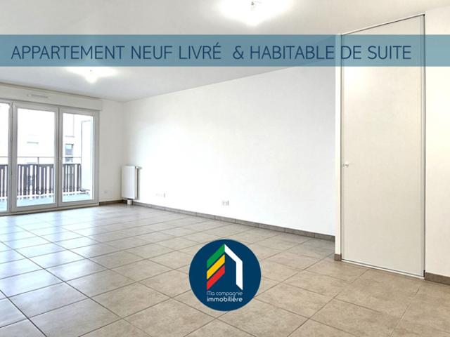 Appartement T3 neuf disponible de suite