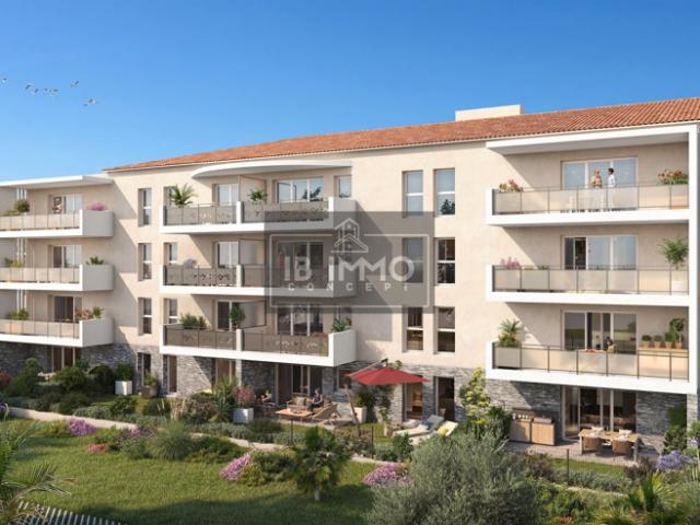 Appartement T3 neuf en dernier étage