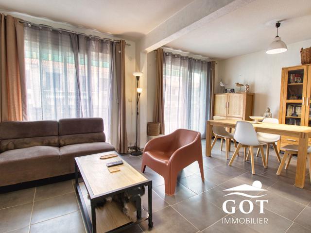 Appartement T3 rénové avec balcons et cave. Perpignan Moulin à Vent