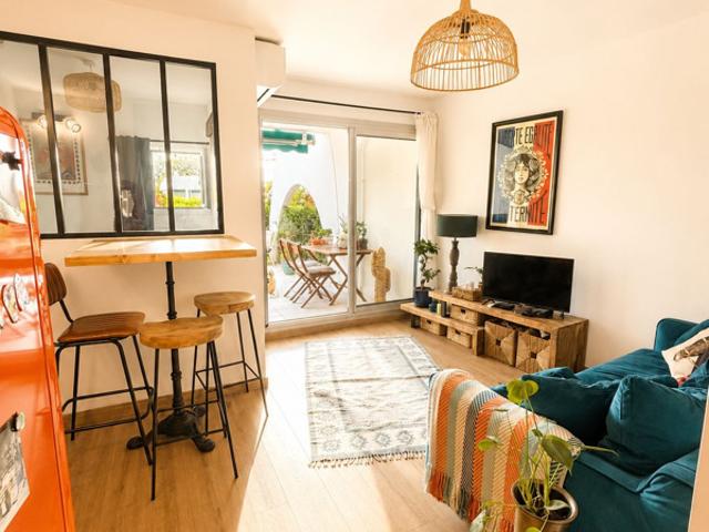 Appartement T3 rénové en 2024 en rez de jardin avec terrasse