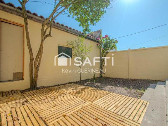 Appartement t3 renove et lumineux avec jardin
