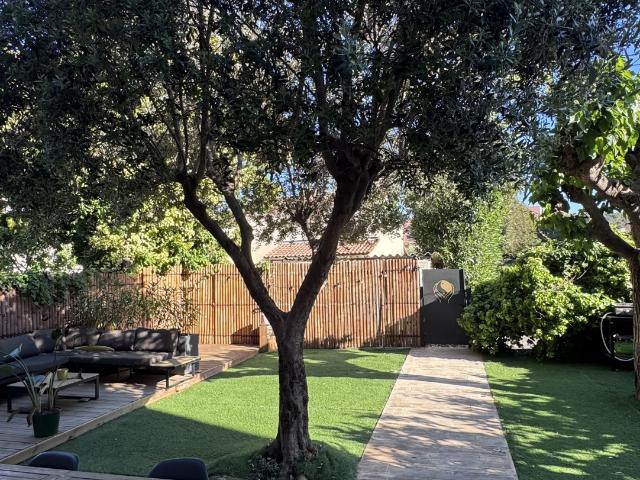 Appartement T3 refait à neuf de 52m2 avec jardin de 100m2