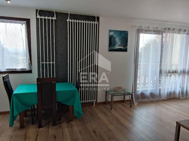 Appartement T1 40 m2 avec balcon, cave et parking couvert