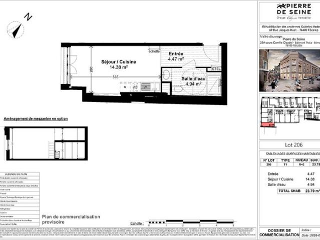 Appartement T1 23.79