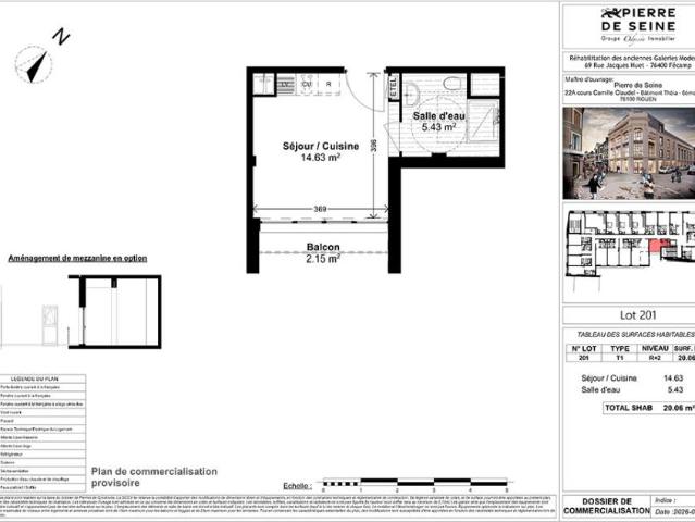 Appartement T1 20.06