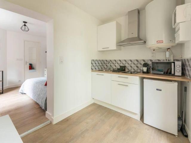 Appartement T1, 20m², cuisine équipée séparée