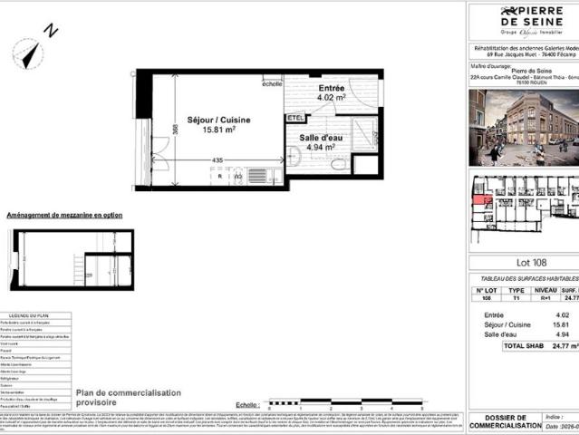 Appartement T1 24.77