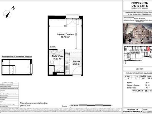 Appartement T1 26.17