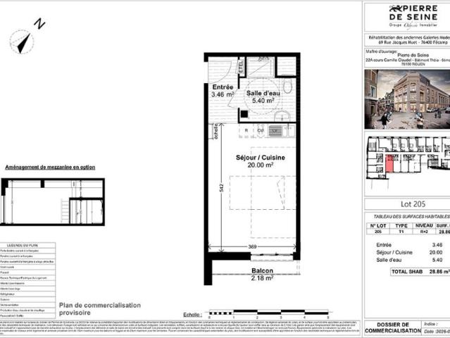 Appartement T1 28.86