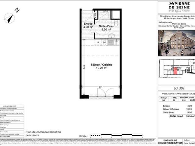 Appartement T1 28.96