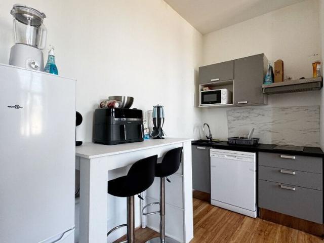 Appartement T1 à louer à Marpent 22,44 m² Calme et bien équipé