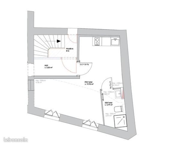 Appartement T1 à rénover