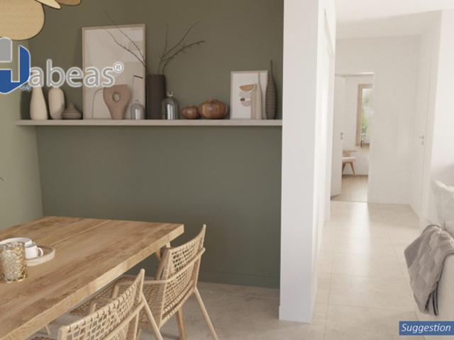 Appartement T1 de 31,64m² au 9em étage avec balcon de 5.46m² et cellier, Lyon 7