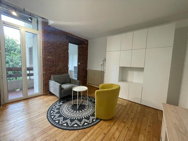 Appartement T1 meublé Quartier CHALETS 28 m2 balcon