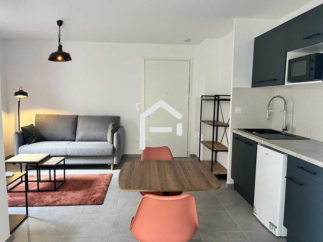 Appartement T1 meublé Toulouse de 25.78 m2