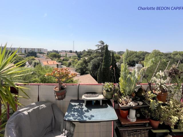 APPARTEMENT T1 MONTPELLIER 34 36m² BALCON SANS VIS A VIS AVEC VUE CALME ASCENSEUR PARKING CAVE