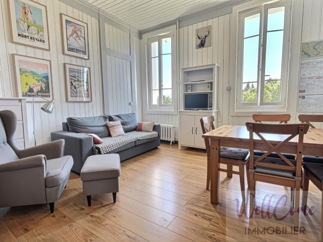 Appartement T1 rénové et meublé à vendre au Revard Parc des. 29m² Aix Les Bains