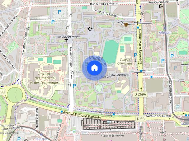 APPARTEMENT T1 SOUPLEX A LOUER VILLAGE OLYMPIQUE