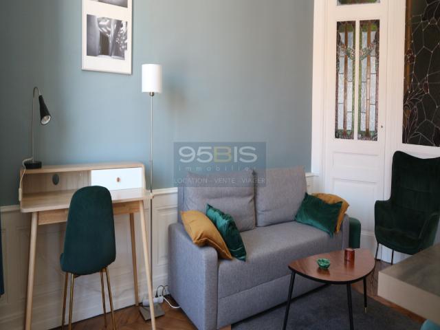 Appartement T1bis meublé à louer à Lyon 3ème arrondissement quai augagneur