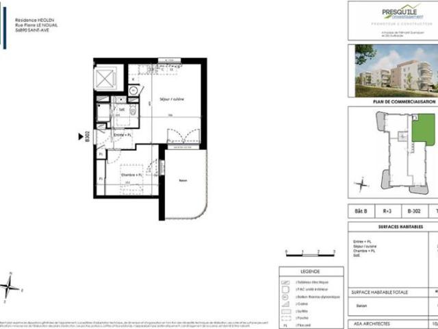 Appartement T2 40.51