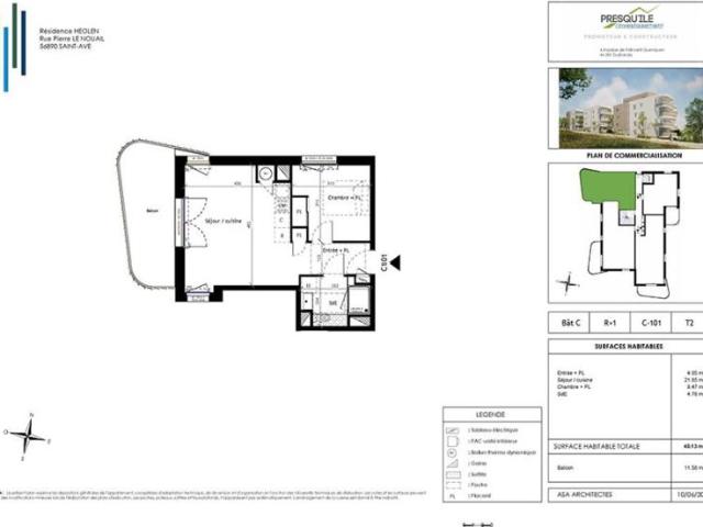 Appartement T2 40.13