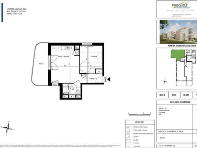Appartement T2 40.36