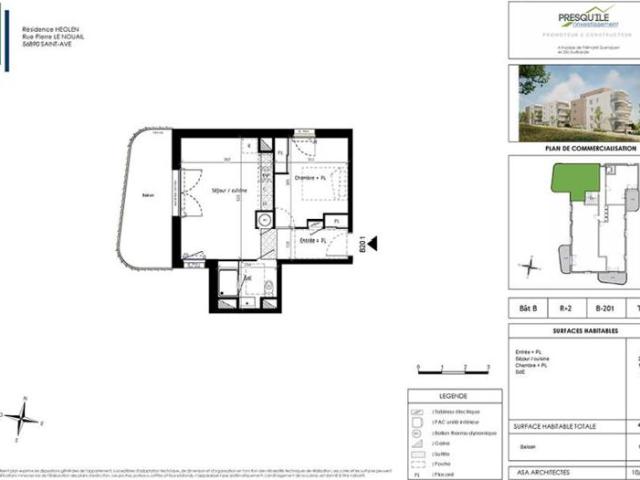 Appartement T2 40.3