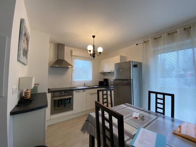 Appartement T2 41 m2 rez de chaussée location meublée CLOHARS CARNOËT