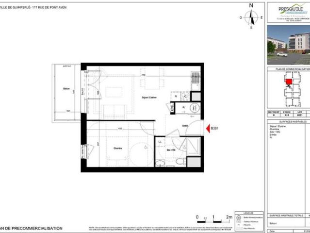 Appartement T2 42.3