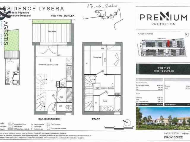 APPARTEMENT T2 47M