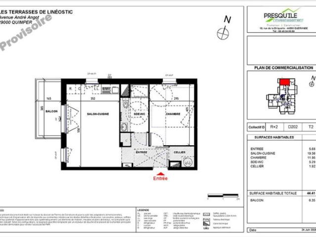Appartement T2 44.41