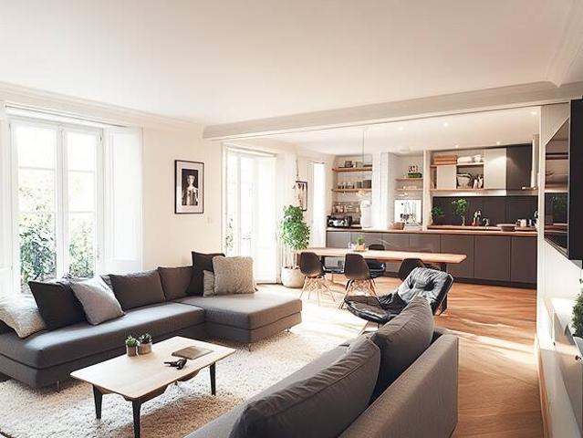 Appartement T2 45.5m2 avec balcon de 5.55m2